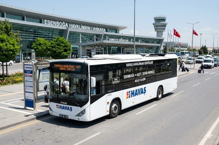 Ankara HAVAŞ Saatleri